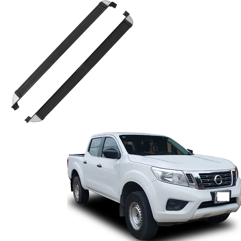 

STLF For Nissan Frontier Navara NP300 2005-2022 Side Steps Nerf Bars Running Boards
