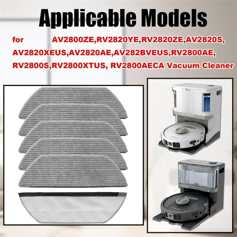 For Shark AV2800ZE RV2820YE RV2820ZE RV2800AE RV2800S RV2800AECA Vacuum Cleaner Parts Main Side Brush HEPA Filter-A68E