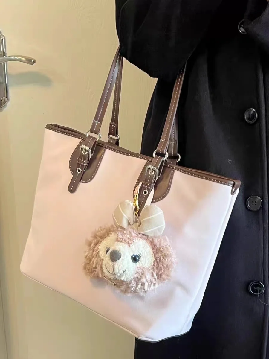 

Large Capaci Canvas Tote Bag Korean id Design Commuter Bag Autumn Winter New Sle Versatile Single oulder Bag for Youth