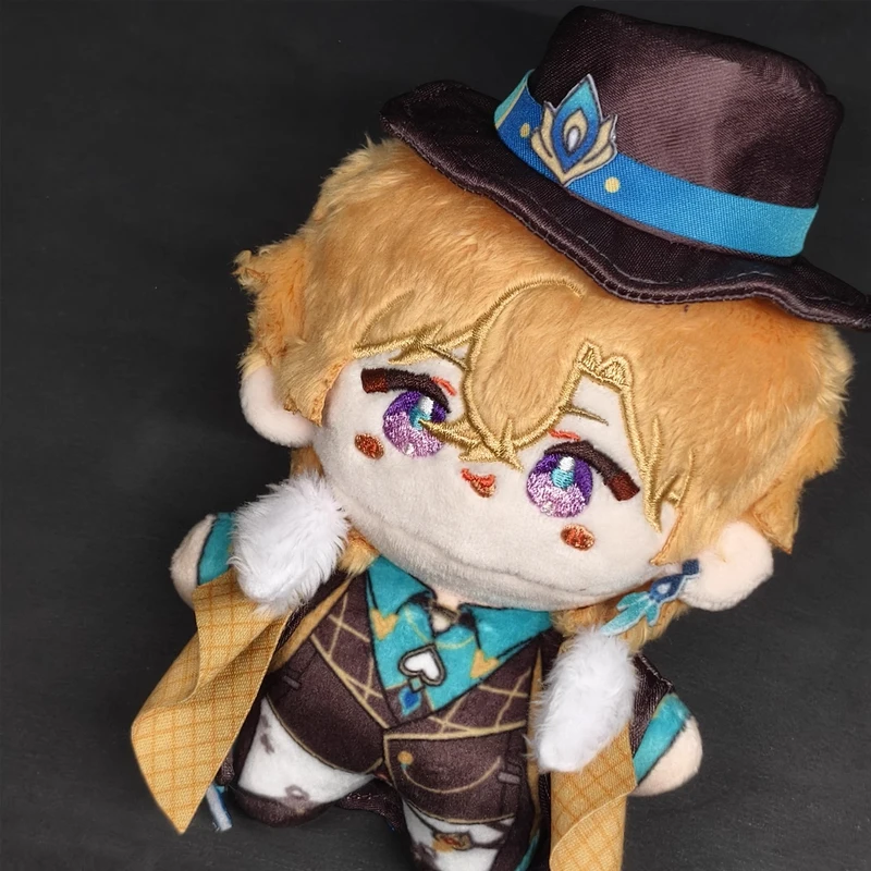 

12cm Game Honkai Star Rail Aventurine Dr. Ratio Firefly Stuffed Plush Doll Starfish Body Toy Mini Figure Keychain Pendant Gifts