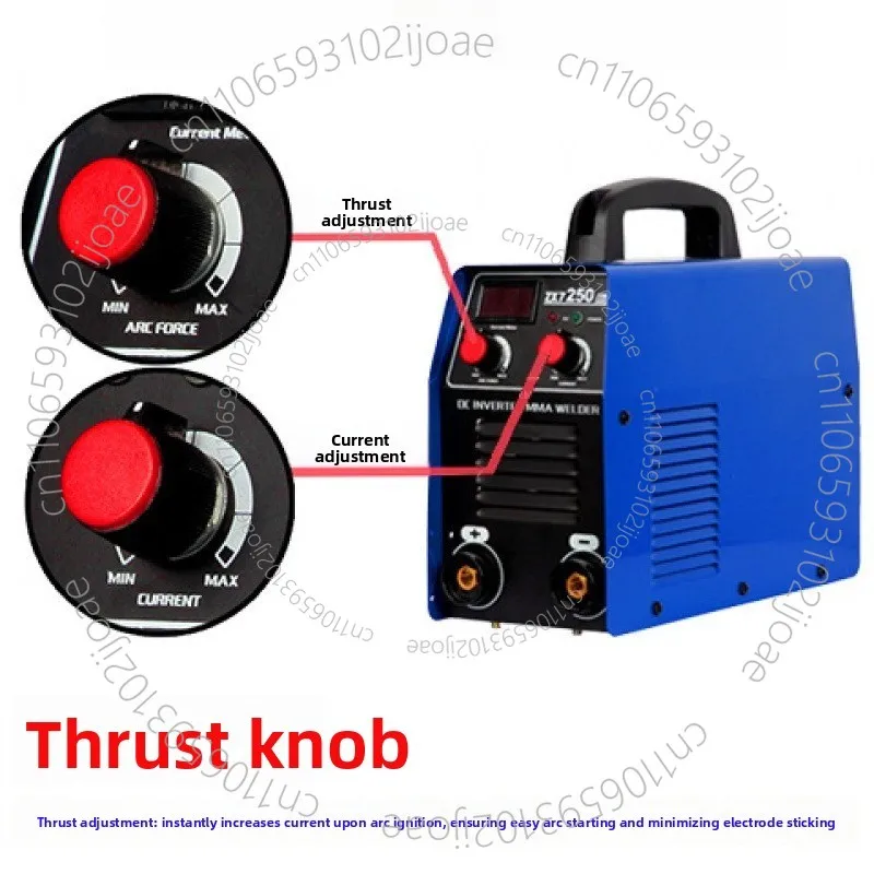 US standard European standard American Taiwan 110v welding machine 220v industrial grade manual two-in-one small pure copper in
