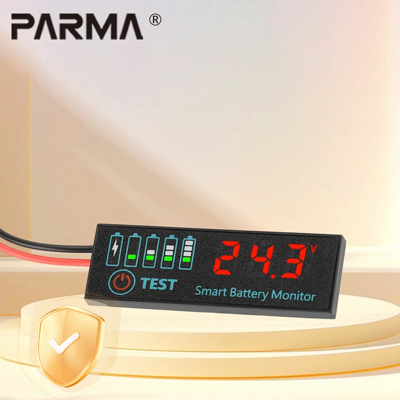 DC 7-55V LED Indicator Voltage Charge Indicator Acid