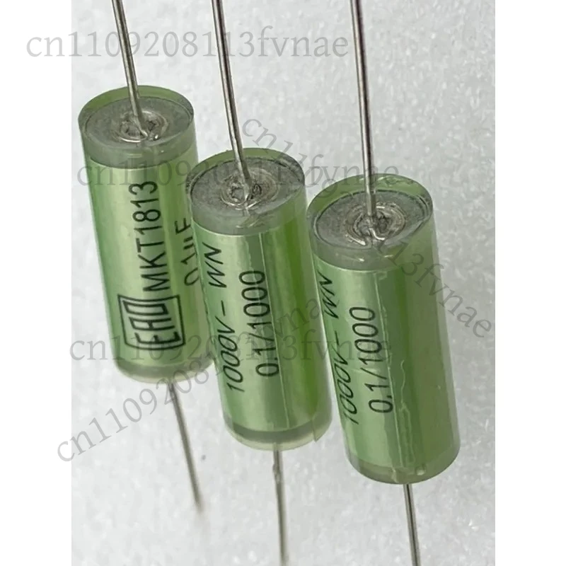 5PCS/ 1813 Green Elf Coupling Capacitor 0,1UF1000V Fever Audio Capacitor