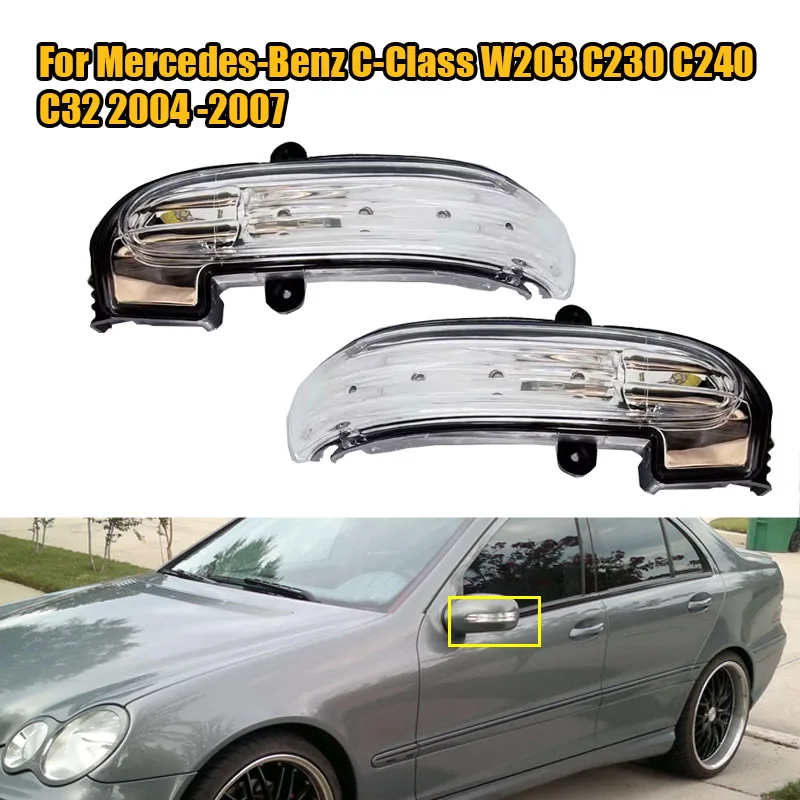 

Зеркало заднего вида для Mercedes-Benz C-Class W203 C230 C240 C32 2038201521 2038201621 2004