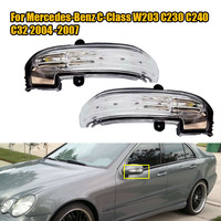 2038201521 2038201621 4Door Car LED Mirror Turn Signal Light For Mercedes-Benz C-Class W203 C230 C240 C32 2004 2005 2006 2007