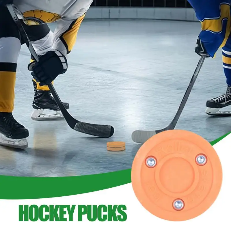 

Roller Hockey Puck Elastic Roller Hockey Pucks Outdoor Hockey Street Pucks Sports Hockey Pucks Impact Absorbent For Outdoor