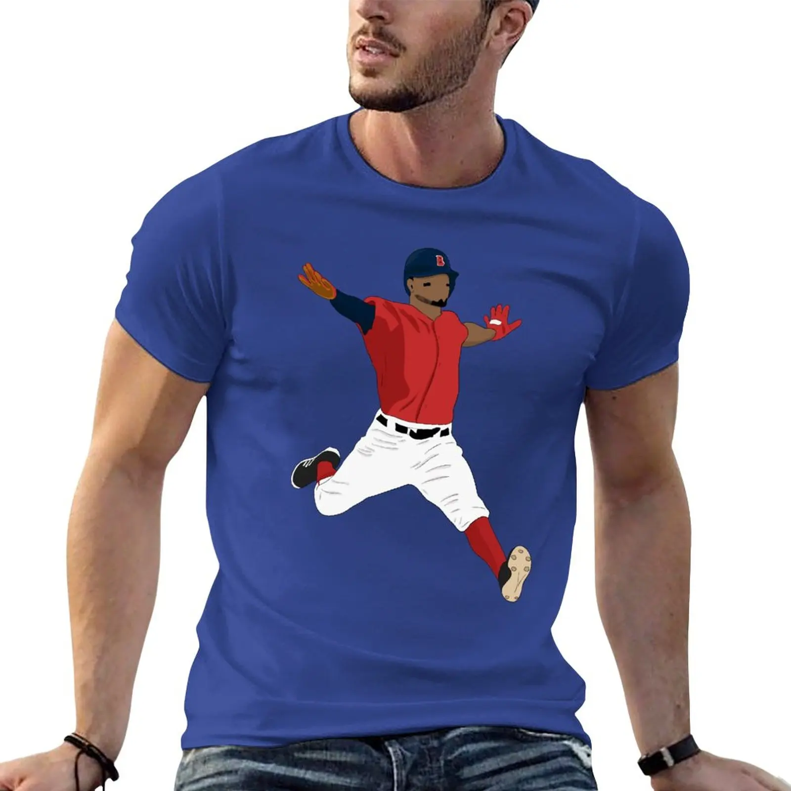 Xander Bogaerts T-Shirt Short sleeve tee Blouse mens clothes