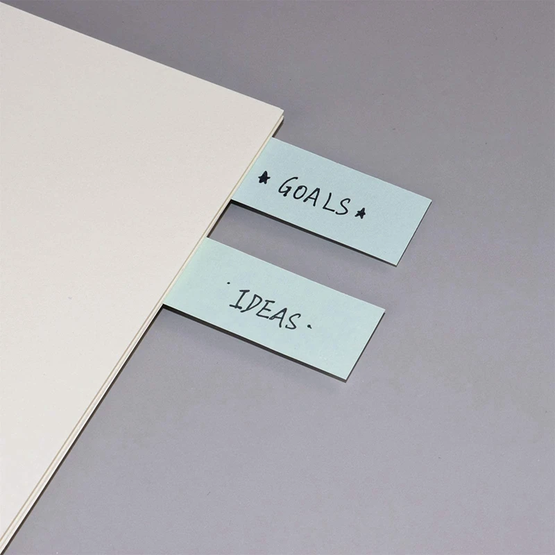 Portable Blank Sticky Notes, Self-Stick Index Tabs Organizer For Planner, Journal, Calendar, 480 Sheets