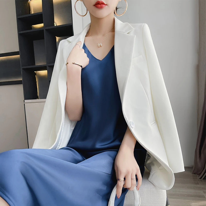 レディースドレス 無地 セクシー Vネック ノースリーブ エレガント サテン パーティードレス 韓国風 原宿風 ベスティードドレス 드레스