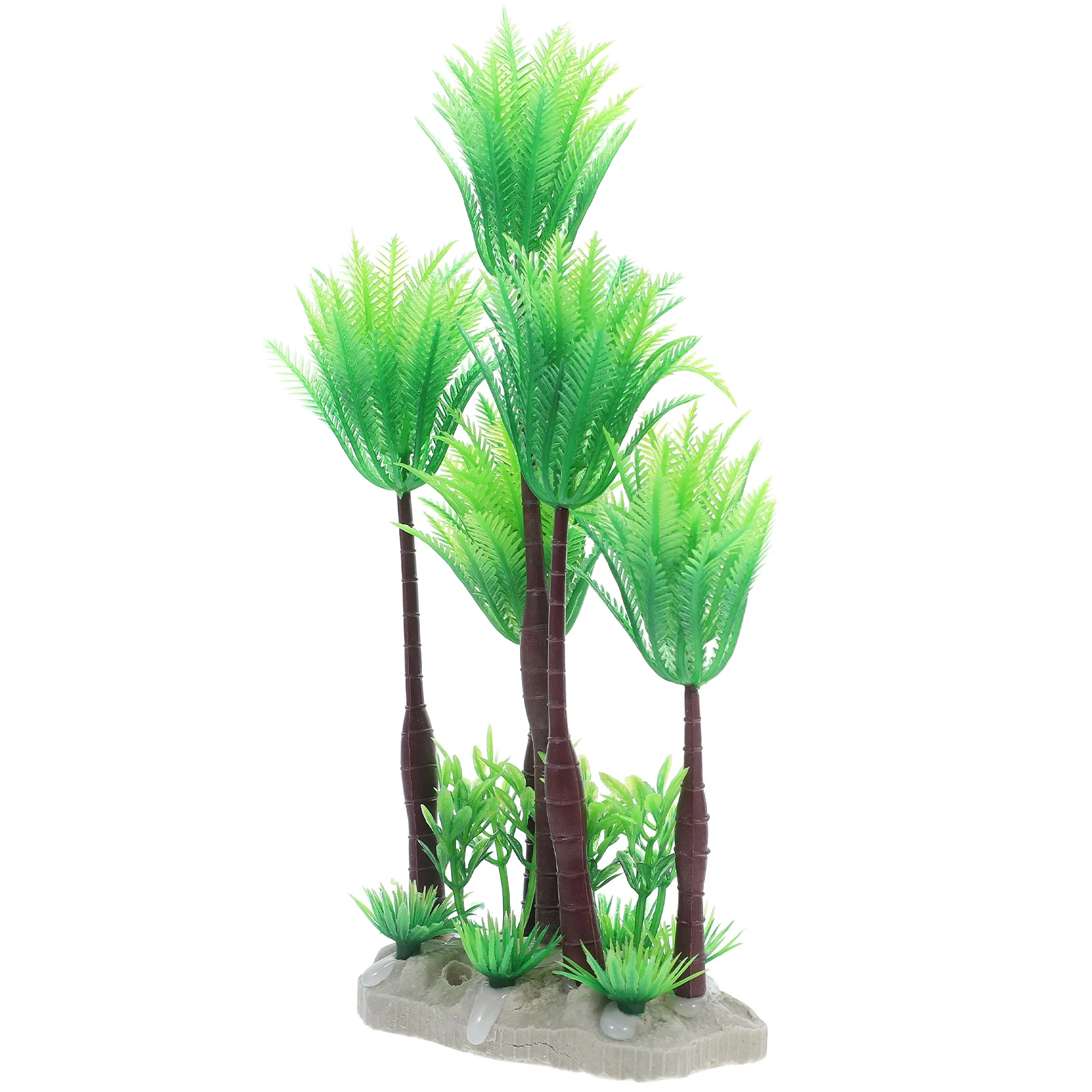 

1Set Aquarium Plants Artificial Plastic Realistic Tree Fish Tank Decorations Natural Simulation Ornaments for Freshwater