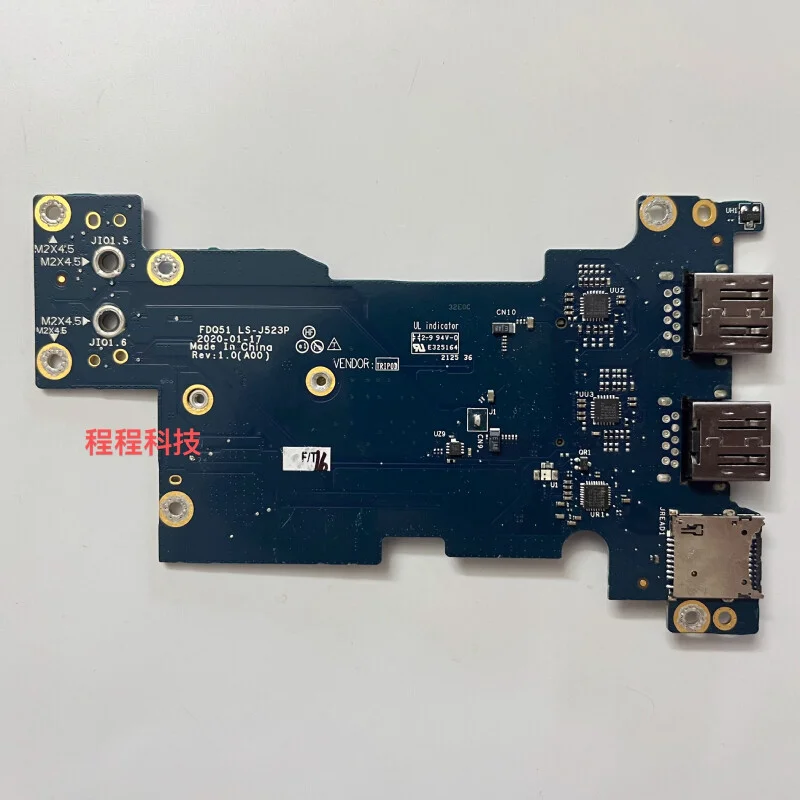 C  FOR LS-J523P 08C4J2 USB Board for DELL Alienware M15 R3 R4