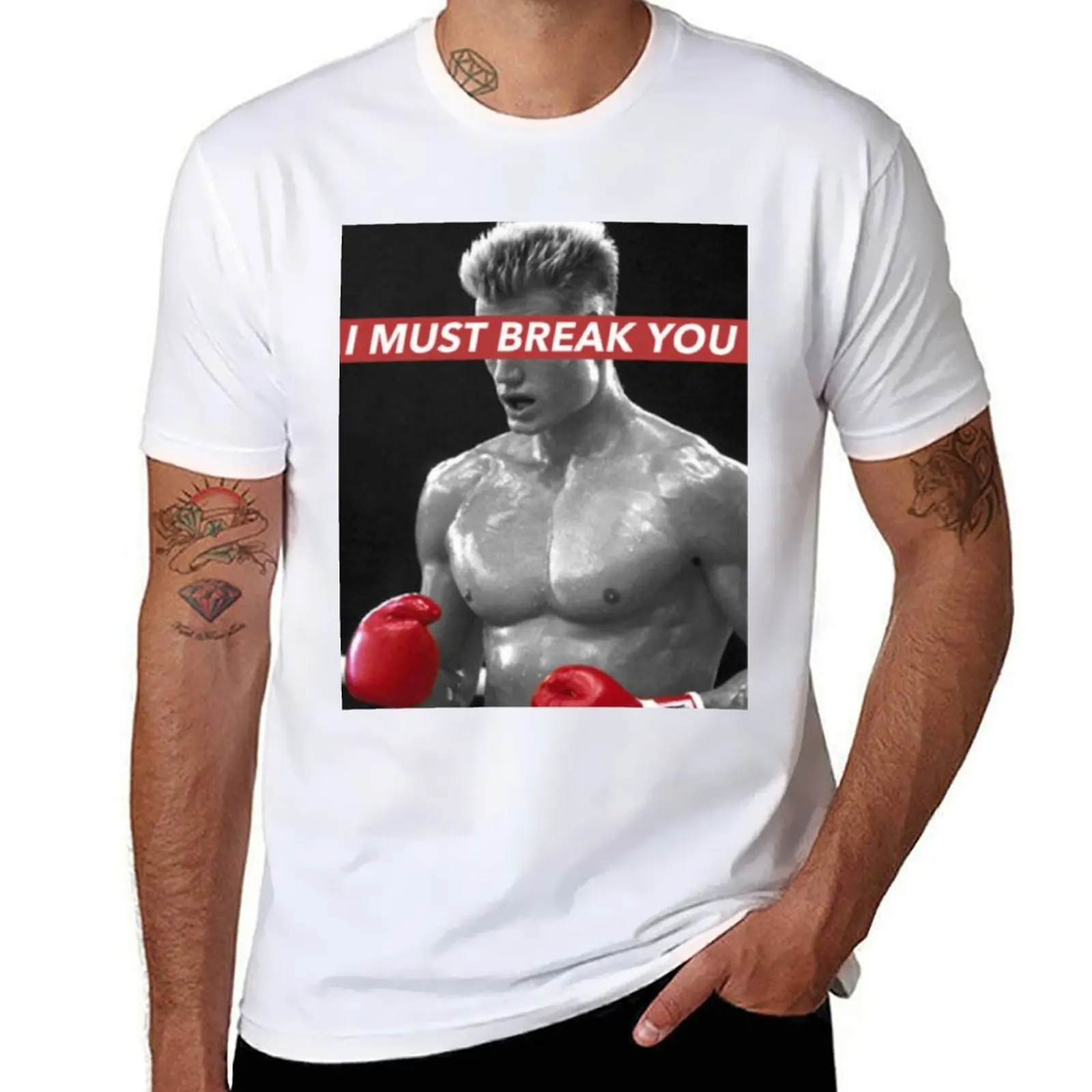 

BREAK shirts T-Shirt shirts 100% cotton funny YOU shirts man MUST man t t cotton t