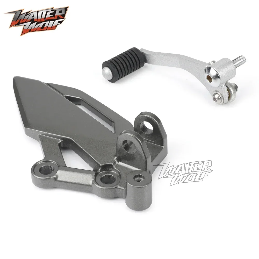 Front Footrest Foot Pedal For KAWASAKI NINJA 250 300 Z250 Z300 Z 250 300 EX250 EX300 Motorcycle Accessorie Gear lever Left Right