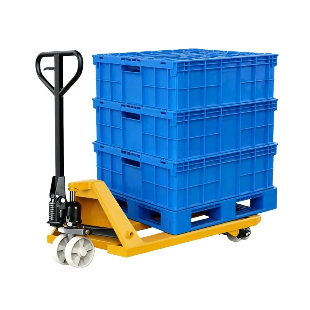 Pallet Handling Vehicles, Small Trolleys, Manual Hydraulic Handling Vehicles Stacker Crane Pallet Loading and Unloading Vehicles