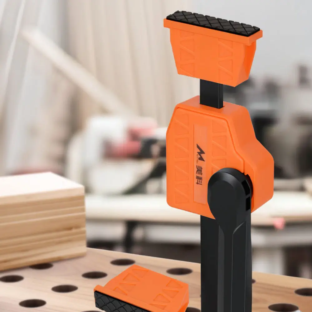 Desktop Woodworking Presser Clamp Table Fixing Jig Workbench Accessory Carpentry Positioning Tool Holding Device Durable