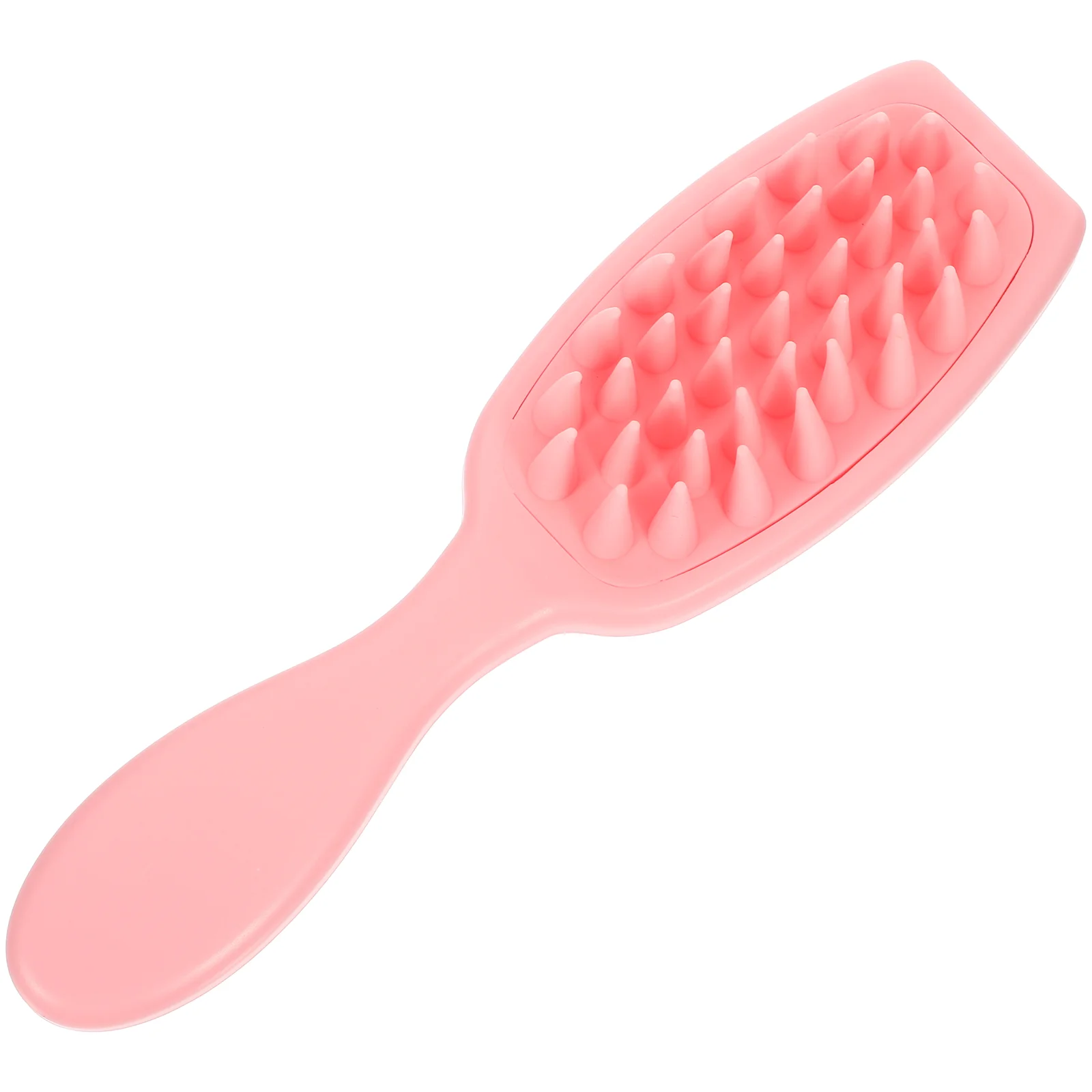 

Shampoo Brush Hair Massage Comb Home Tool Cleaning Scalp Head Scratcher (Pink) Baby Scrubber Washing Abs