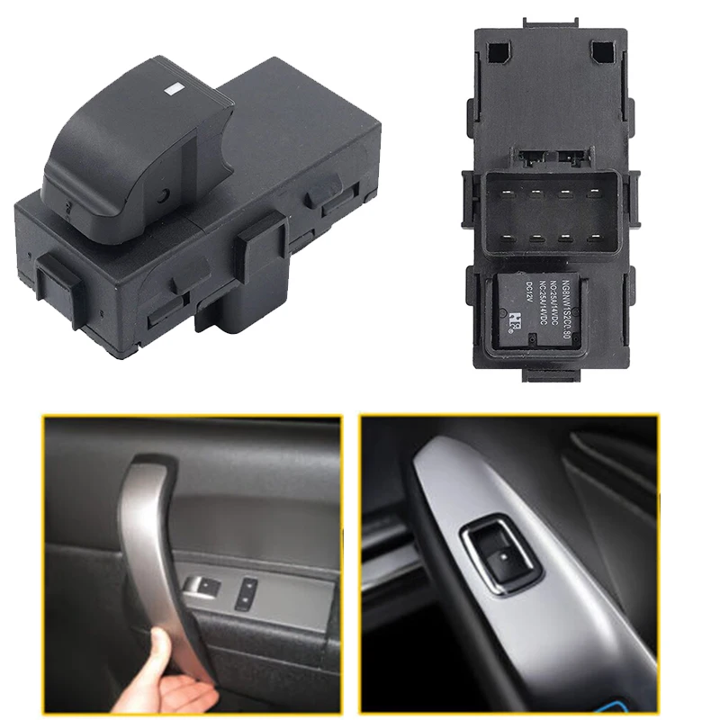 

Кнопочный переключатель стеклоподъемника автомобиля для GMC Yukon Sierra Acadia для Chevrolet Tahoe Suburban HHR Uplander # 22895546 # 22895545