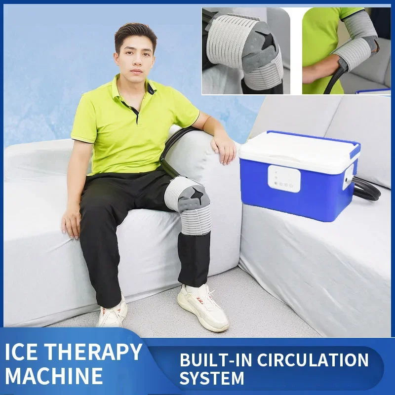Ice Therapy Machine with Cryotherapy Function, Sports Recovery Cold Compressor, Ice Compression Therapy System