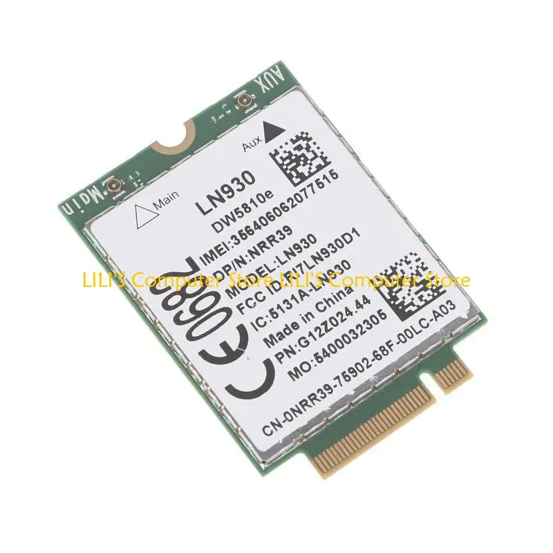 Telit LN930 DW5810E 4G LTE 모바일 무선 4G/LTE/DC-HSPA+ WWAN 카드 모듈 용 A52B