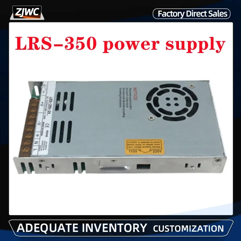 

1pc Single Output Switch Power Supply 400W 60V / 350W DC 12V/24V/36V LRS-350-12/LRS-350-24 Switches Source Transformer