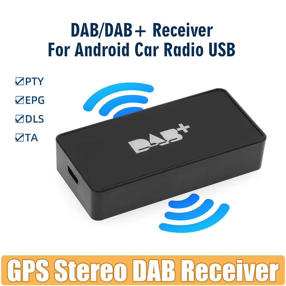 

DAB/DAB + антенна приемника для Android Автомобильный радиоприемник с USB-адаптером GPS Стереоплеер Автоматическое сканирование Поддержка канала LOGO Electron