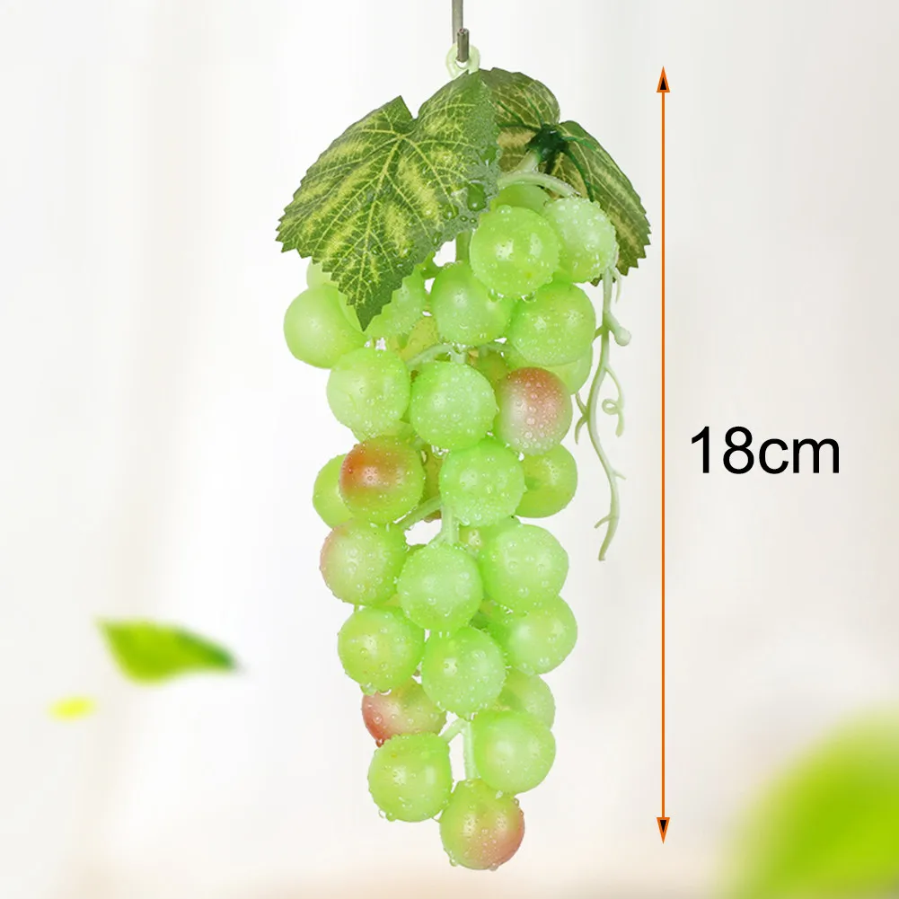 Simulated Grape Artificial Realistic Fruit Plant For Garden Household Store Pendant Decoration Children Holiday Ornament