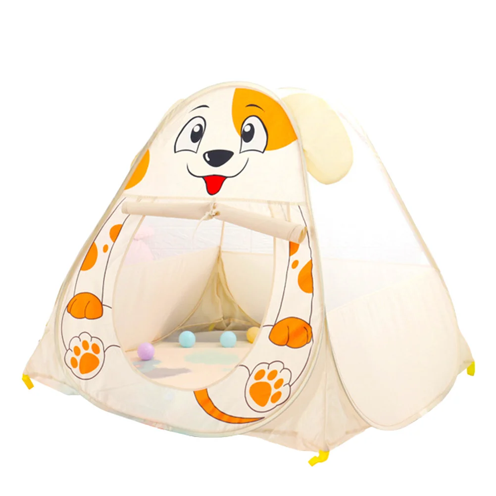 犬の形をした大型折りたたみ式キッズプレイハウス、創造的なゲームハウス、子供用屋内外兼用プレイハウス、ベビーテントハウス