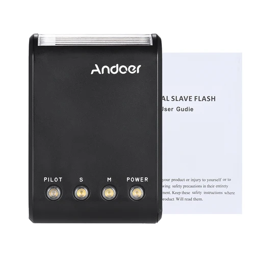 Imagen 2 del producto Andoer WS-25 Mini Flash esclavo Digital en cámara con zapata GN18 para cámara Canon Nikon Pentax Sony a7 nex6 HX50 A99