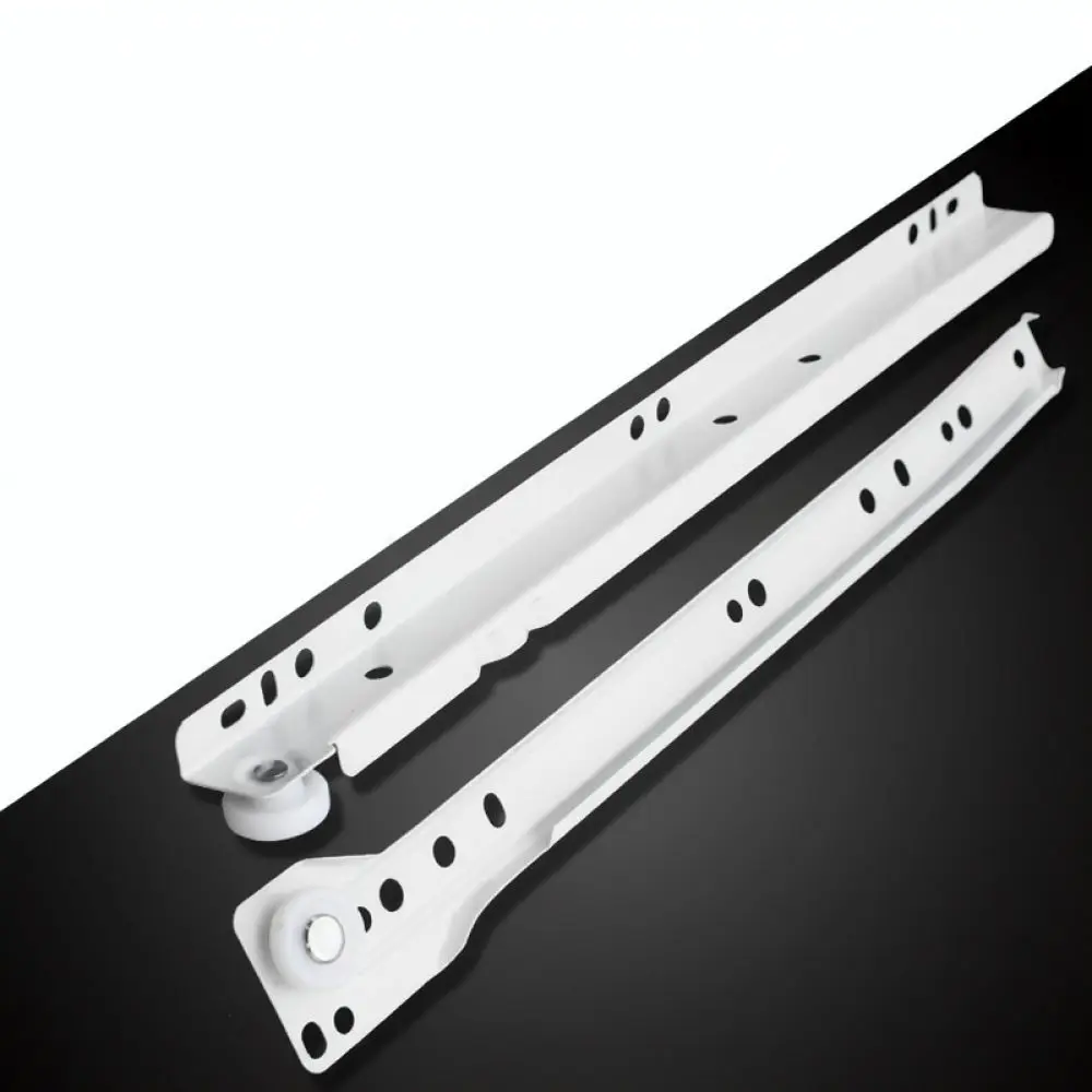 Heavy Duty Side Mounted Drawer Slides Cold Rolled Steel Runners For Furniture Cabinet Wardrobe Storage Hardware Parts