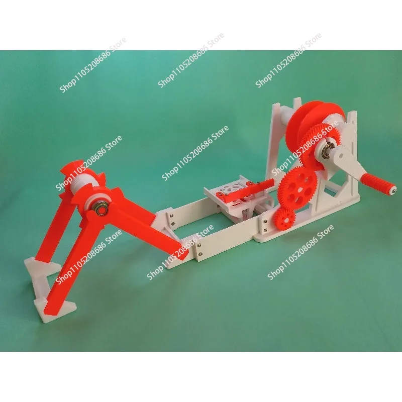 Dual-Function 3D Filament Reel Winder - Manual/Electric Switchable with Precise Tension Control