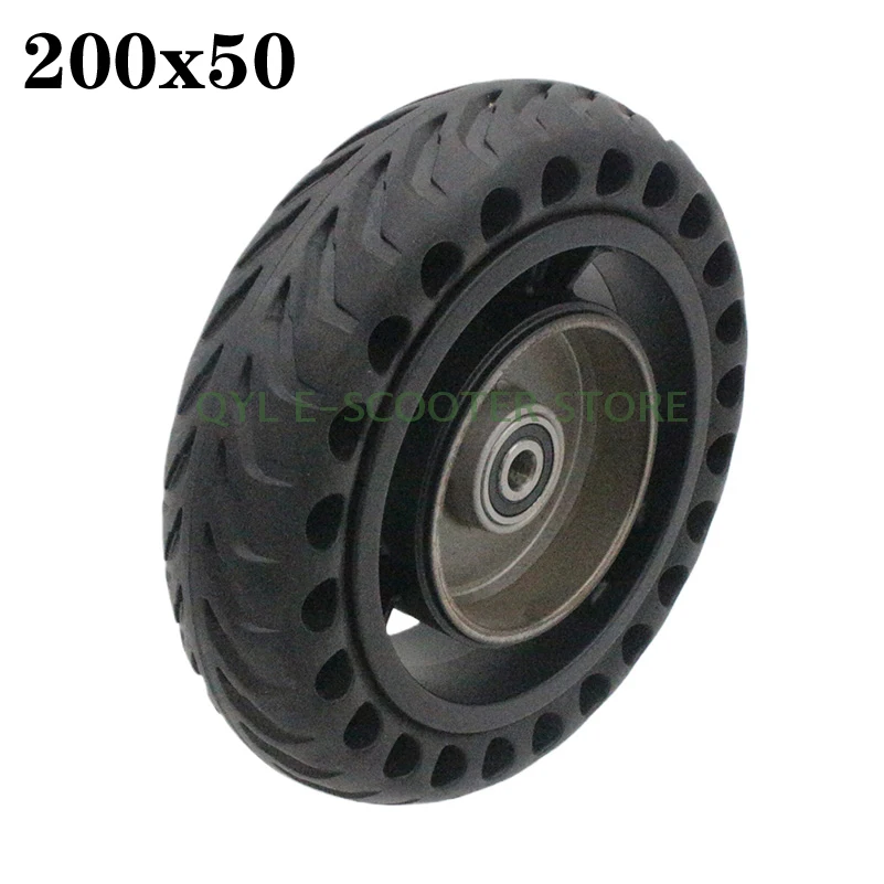 8 inch front wheel scooter with drum brake 200x50 pneumatic  tires for Xiaomi Mijia M365