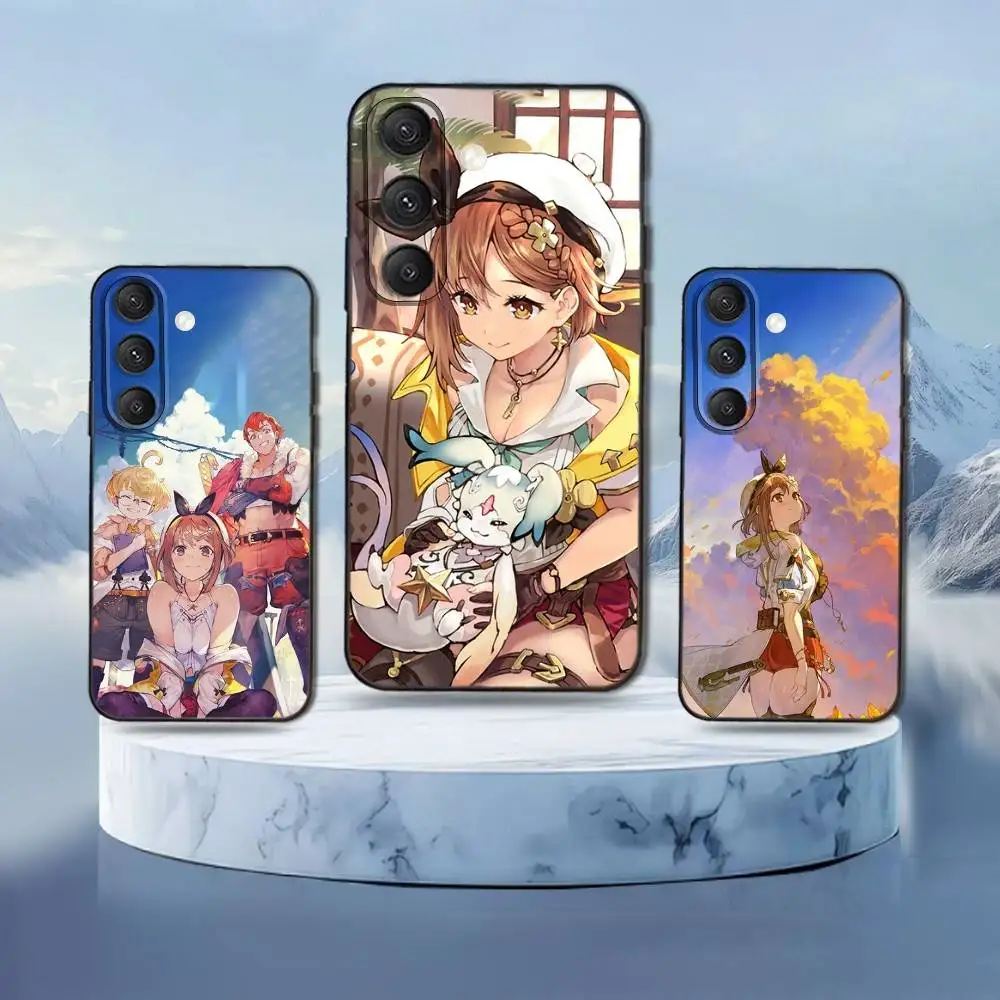

Game Atelier R-Ryza Phone Case For Samsung Galaxy S25,S24,S21,S22,S23,S30,Ultra,S20,Plus,Fe,Lite,Note,10,9,5G Black Cover