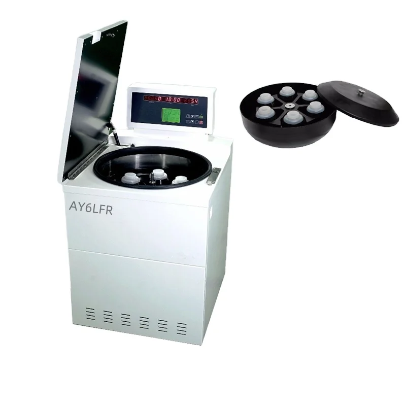 New Stock Arrival Floor Type Standing 6500 Rpm Low Speed Refrigerated Centrifuge With Rotor