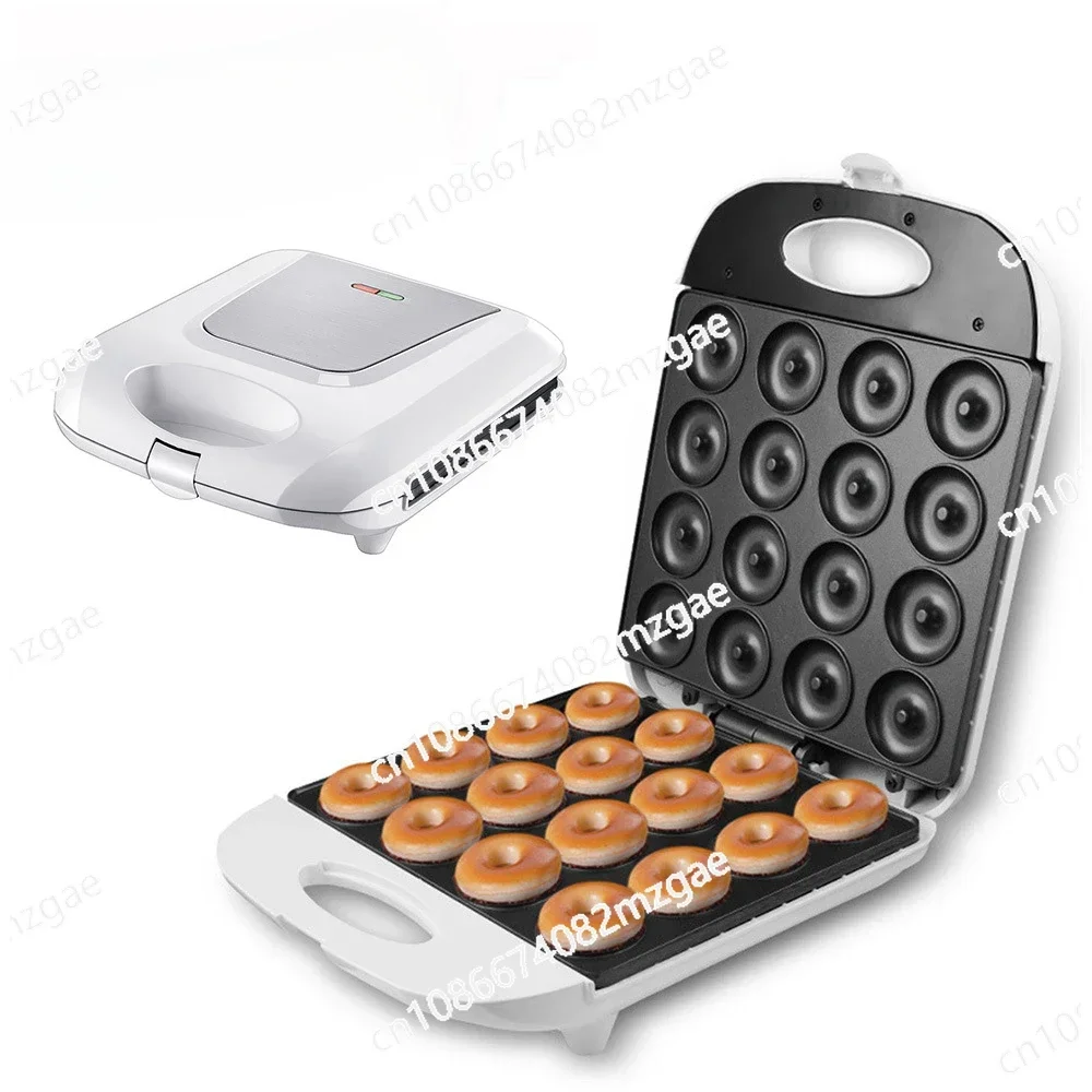 110V Breakfast Machine Cake Maker Double Heating Electric Pan Donut Maker