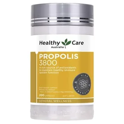 Propolis Health Care for Australia, Vitamines minières, Produits d'immunité, Produits de santé et de bien-être, Nourriture soja, 3800mg, 200capsules