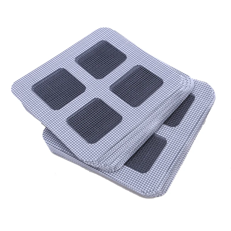 Filter Screen Bathroom Floor Drain Filter Screen Sewer Anti Clogging Grid Shaped Sewer Insect Proof Hair Filter Screens