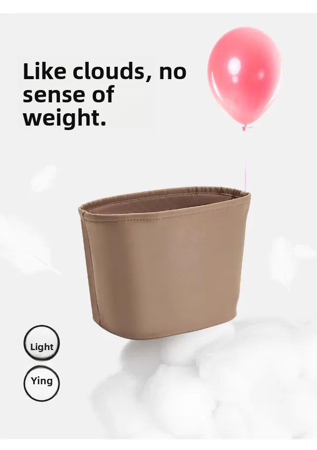 Bag Organizer Insert for Picotin 18 Nylon Storage Bag Support Shape Orderly Storage Increase Space Inner Liner Bags Accessories