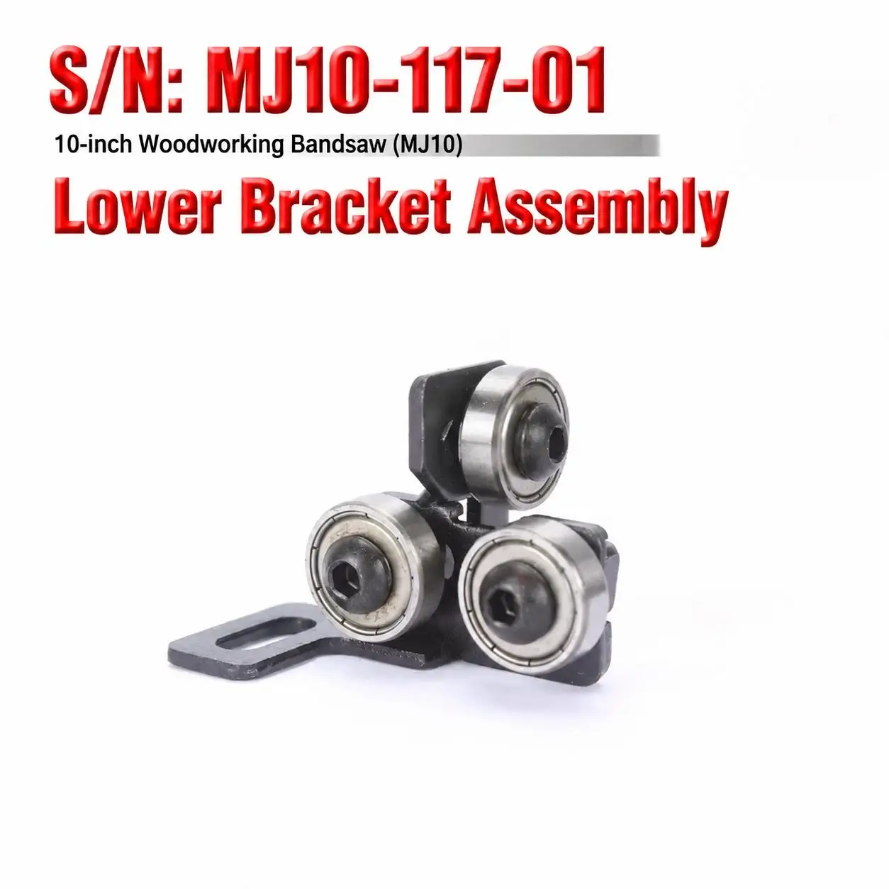 Bandsaw Accessories MJ10'' 12'' 14'' Bandsaw Guide Wheel Bracket