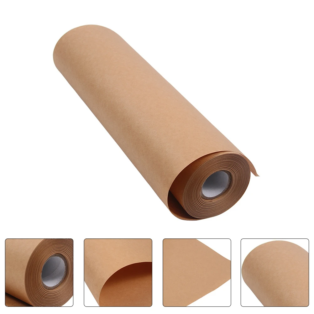 1 Roll Roll Smooth Premium Flower Package Gift Wrapping Paper For Diy Handicraft Bouquet Packaging Kraft Paper Set