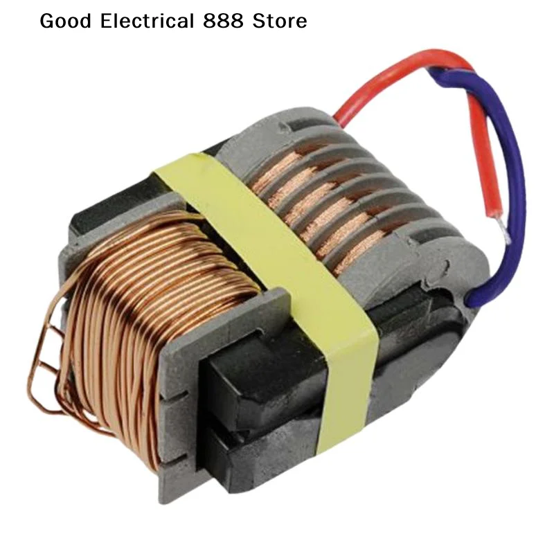 1Pcs Voltage Coil Arc Generator Step Up Boost Converter Power Transformer 15KV High Frequency Voltage Inverter DIY Tool Durable