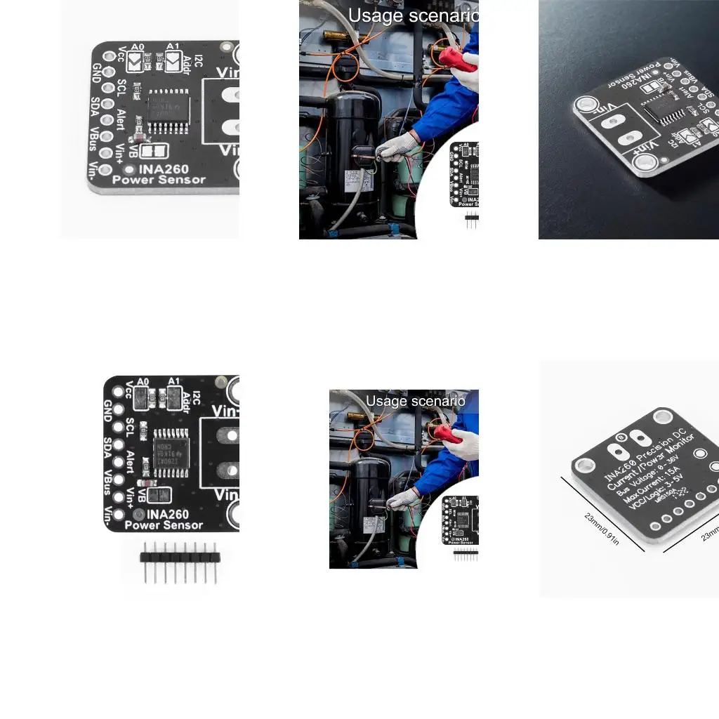 

Быстрый отклик INA260 Sensoring Sensoring Module Точное электрическое измерение A4WF
