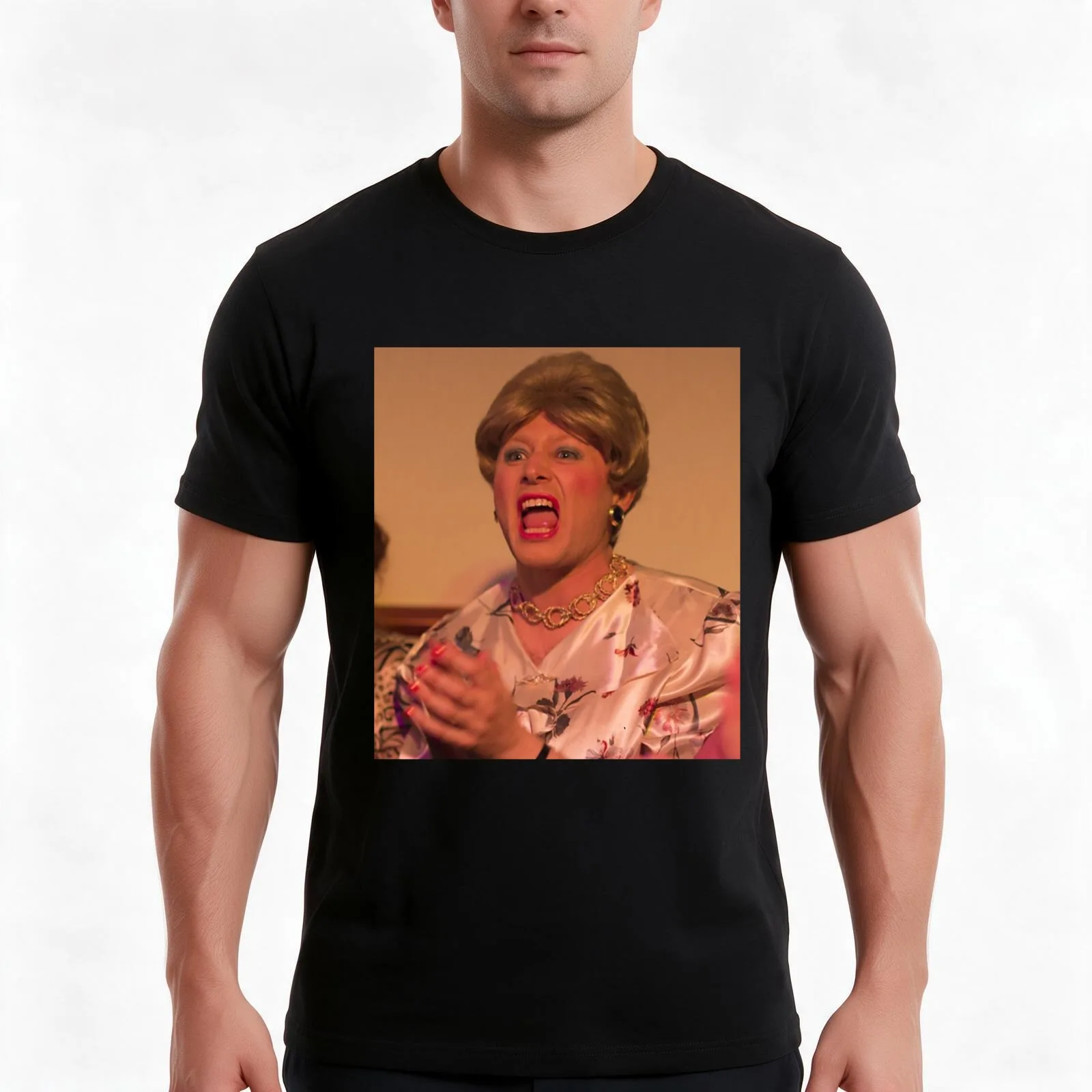 Limmys Show - The Stripper Scene T-Shirt, Summer Casual Cotton Tee, Oversized Streetwear Tops, Vintage Graphic Print