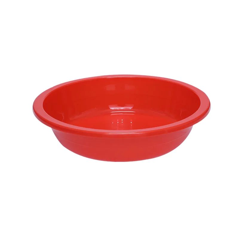 Plastic basin large thickened washbasin household round vegetable wash basin adult foot wash basin baby bath bath bath tub