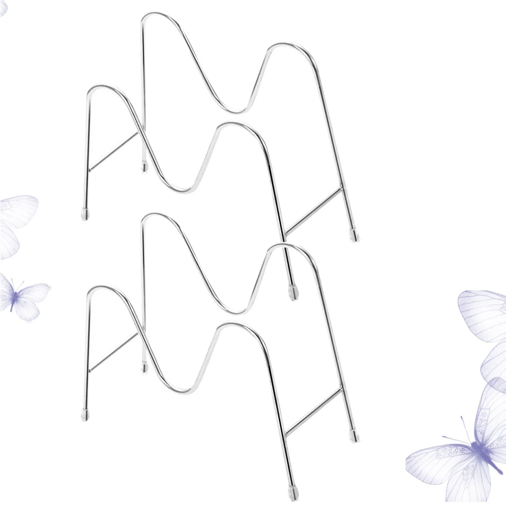2 pçs de aço inoxidável placa corte titular tampa prateleira armazenamento pote capa rack para cozinha talheres organizador economia espaço