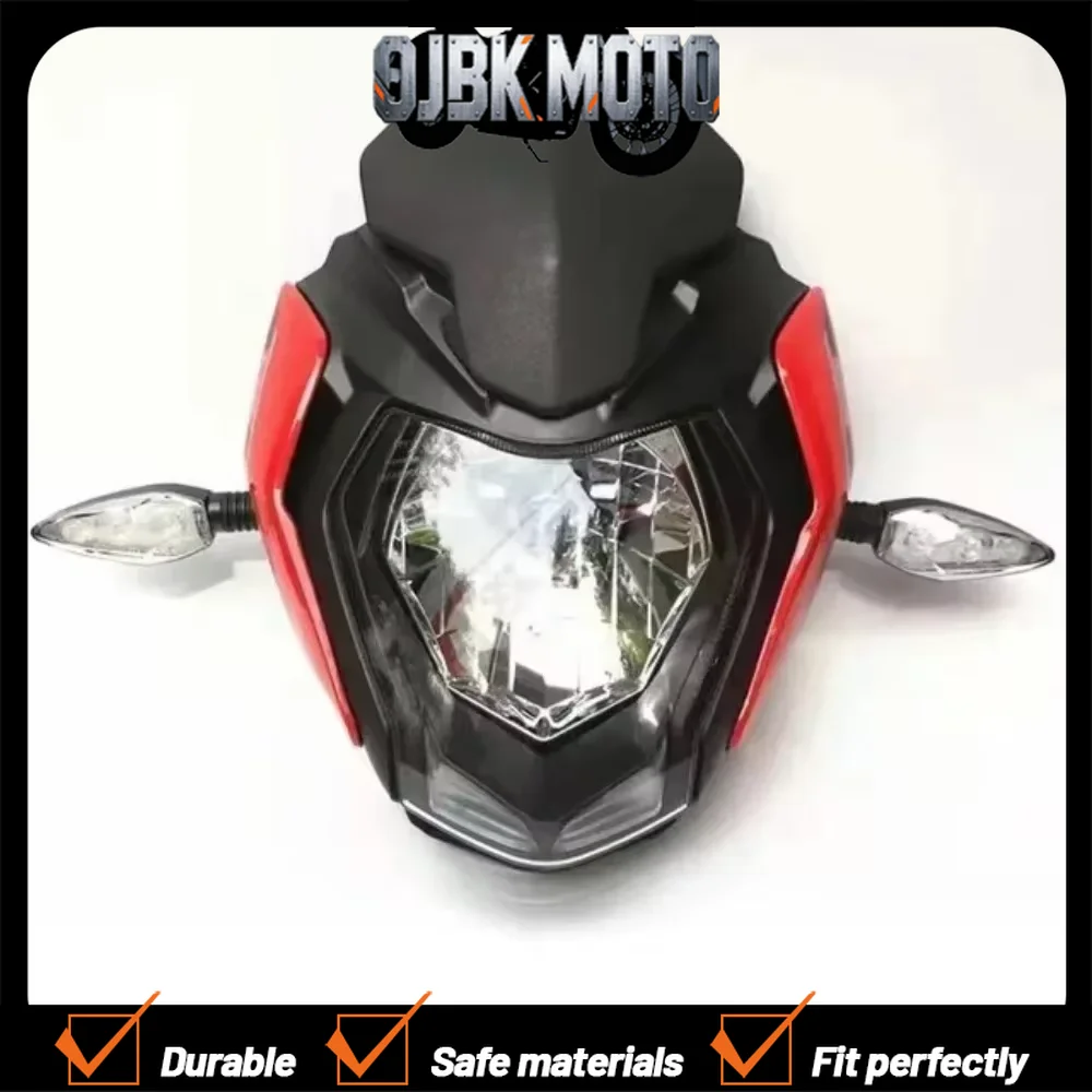 【Ajuste perfecto】Conjunto de faros delanteros y luces direccionales, accesorios para motocicleta Benelli Tnt 150 Tnt 150I, nuevo