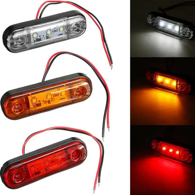 

LED Side Marker Lights Enhanced Night Driving Safety Vehicle Rear Light Truck Waterproof Tail Lights Marker LED Lamp For Vehicle