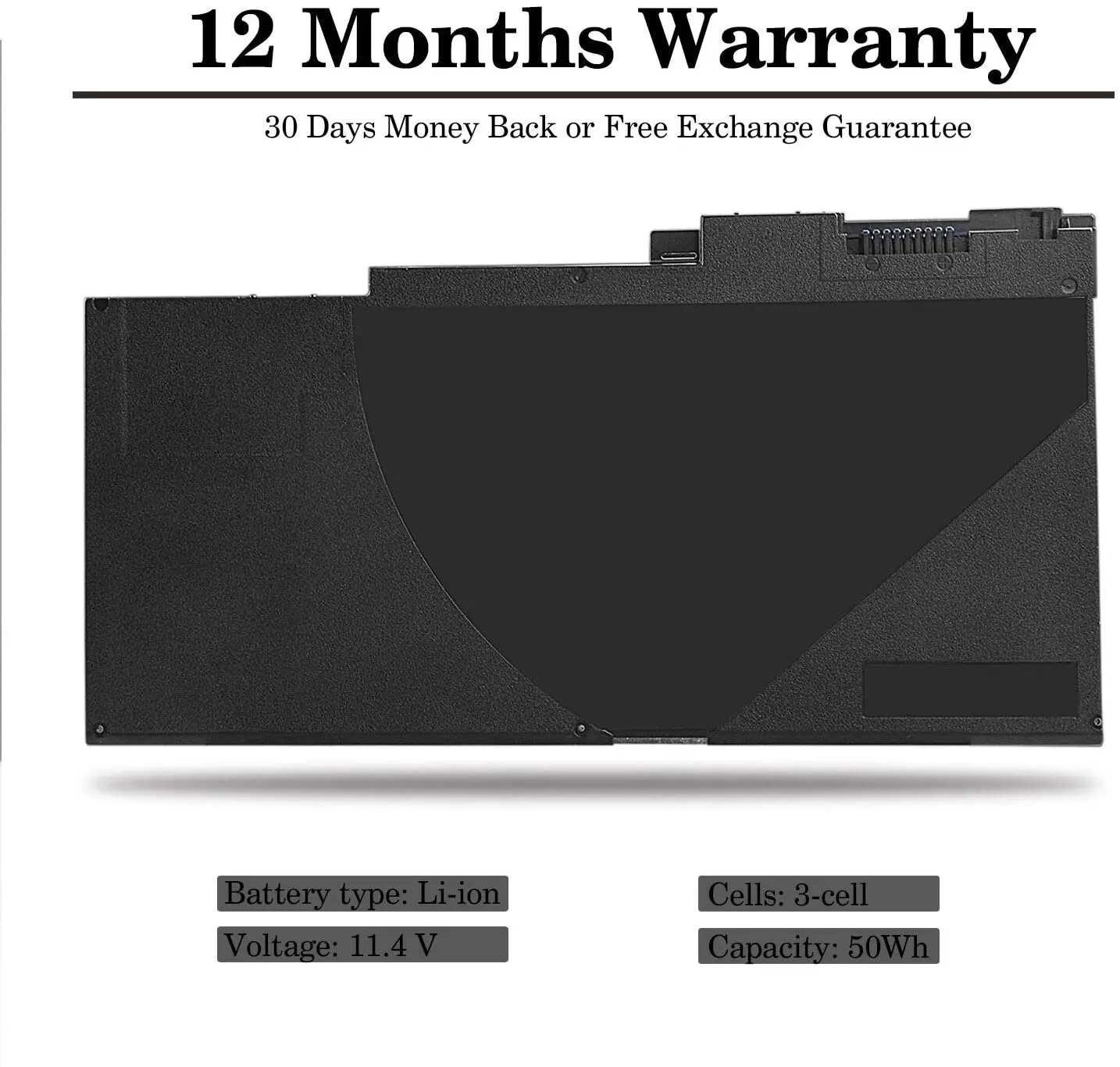 CM03XL Battery 50Wh For HP EliteBook 840 850 740 750 G1 G2 Series 717376-001 CM03050XL CO06XL E7U24AA HSTNN-IB4R HP ZBook 14