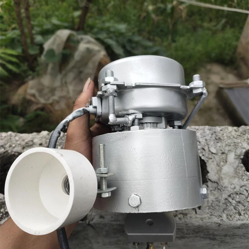 1PC 1000W 220V 50HZ Aluminum alloy turbine hydroelectric generator household Lighting miniature inclined water force generator