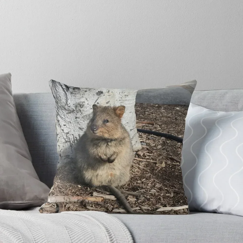 Quokka Throw Pillow Christmas Covers For Cushions Anime pillow