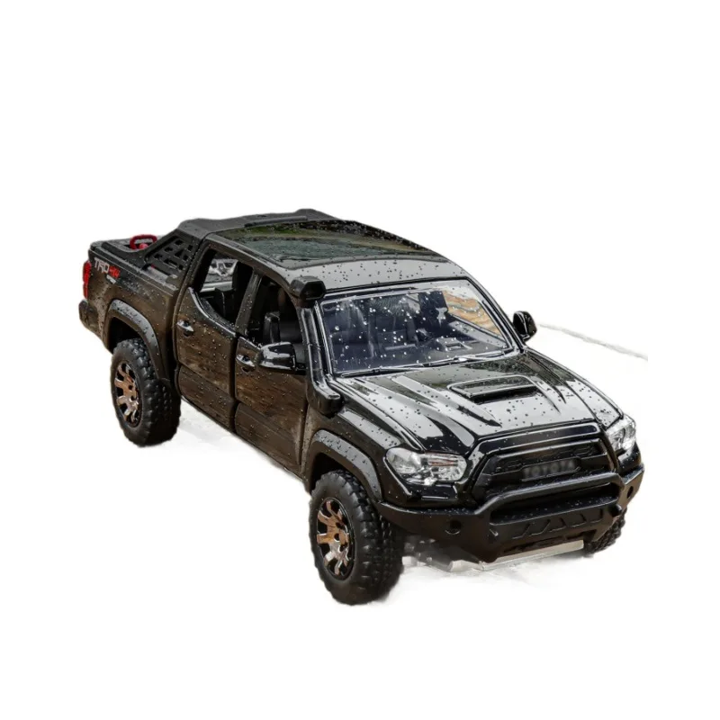 1:32 타코마 Picku 합금 자동차 모델 소리와 빛 풀백 어린이 장난감 수집품 생일 선물